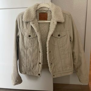 Levi’s corduroy sherpa jacket